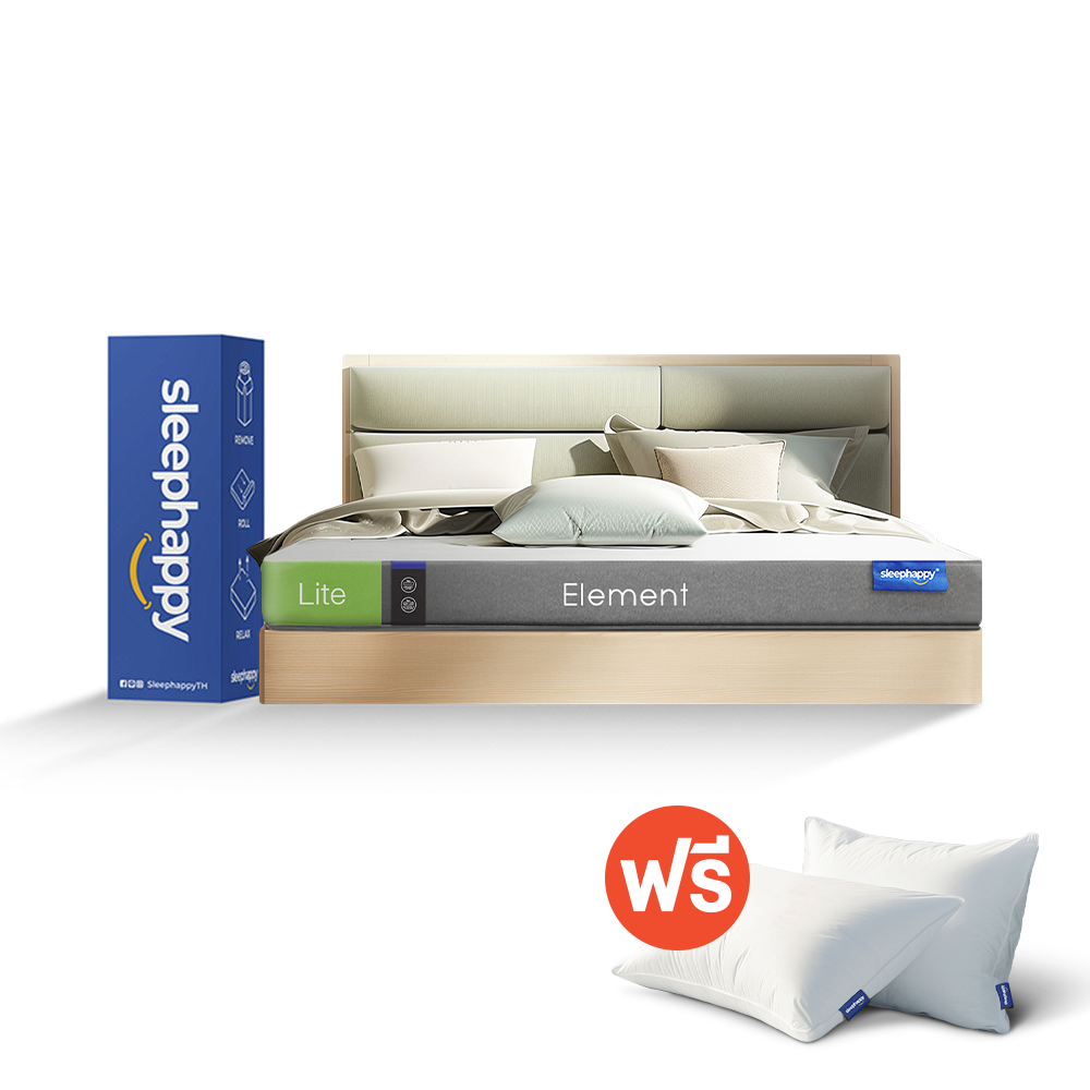 ที่นอน 6 ฟุต SLEEPHAPPY ELEMENT LITE V.2 หนา 6 นิ้ว_0